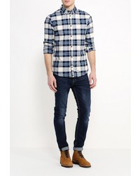 Мужская разноцветная рубашка с длинным рукавом от BLEND