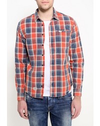 Мужская разноцветная рубашка с длинным рукавом от BLEND