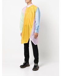 Мужская разноцветная рубашка с длинным рукавом от Comme Des Garcons Homme Plus
