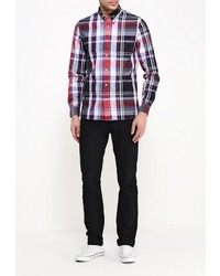 Мужская разноцветная рубашка с длинным рукавом от Fred Perry