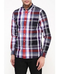 Мужская разноцветная рубашка с длинным рукавом от Fred Perry