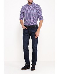 Мужская разноцветная рубашка с длинным рукавом от Lacoste