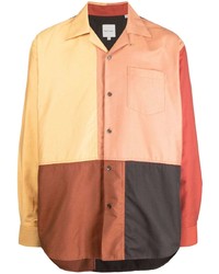 Мужская разноцветная рубашка с длинным рукавом от Paul Smith