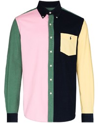 Мужская разноцветная рубашка с длинным рукавом от Polo Ralph Lauren