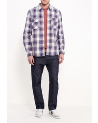 Мужская разноцветная рубашка с длинным рукавом от Sela