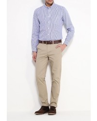 Мужская разноцветная рубашка с длинным рукавом от SPRINGFIELD