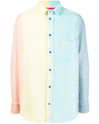 Мужская разноцветная рубашка с длинным рукавом от The Elder Statesman