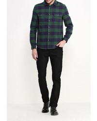 Мужская разноцветная рубашка с длинным рукавом от Topman