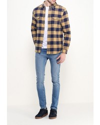 Мужская разноцветная рубашка с длинным рукавом от Topman