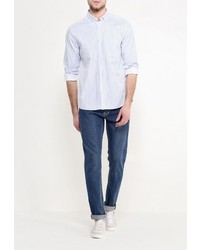 Мужская разноцветная рубашка с длинным рукавом от Topman