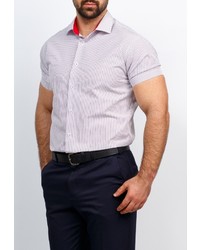 Мужская разноцветная рубашка с коротким рукавом от GREG