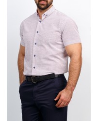 Мужская разноцветная рубашка с коротким рукавом от GREG