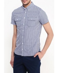 Мужская разноцветная рубашка с коротким рукавом от Sela