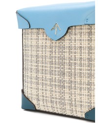 Разноцветная сумка через плечо из плотной ткани от Manu Atelier