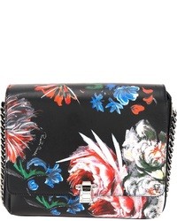 Разноцветная сумочка с цветочным принтом от Roberto Cavalli