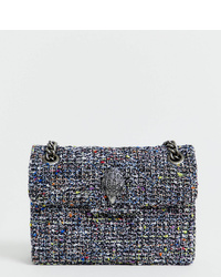 Разноцветная твидовая сумка через плечо от Kurt Geiger London