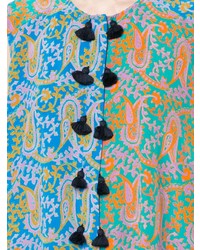 Разноцветная туника с принтом от Figue