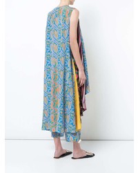 Разноцветная туника с принтом от Figue