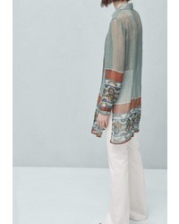 Разноцветная туника от Mango