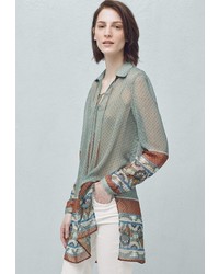 Разноцветная туника от Mango