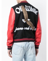 Мужская разноцветная университетская куртка от Off-White