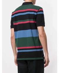 Мужская разноцветная футболка-поло в горизонтальную полоску от Kent & Curwen
