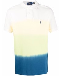 Мужская разноцветная футболка-поло с принтом тай-дай от Polo Ralph Lauren