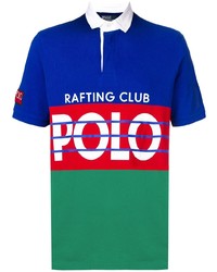 Мужская разноцветная футболка-поло с принтом от Polo Ralph Lauren