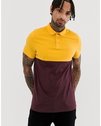 Мужская разноцветная футболка-поло от ASOS DESIGN