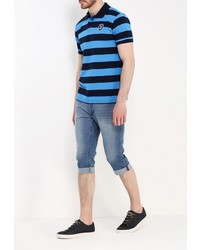 Мужская разноцветная футболка-поло от Bruebeck