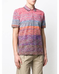 Мужская разноцветная футболка-поло от Missoni