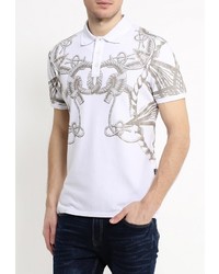 Мужская разноцветная футболка-поло от Just Cavalli