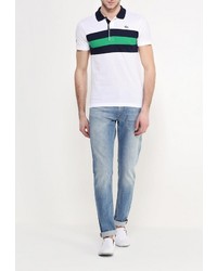 Мужская разноцветная футболка-поло от Lacoste