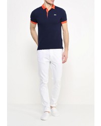 Мужская разноцветная футболка-поло от Lacoste