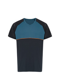 Мужская разноцветная футболка с v-образным вырезом от Track & Field