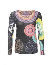 Женская разноцветная футболка с длинным рукавом от Aurora Firenze