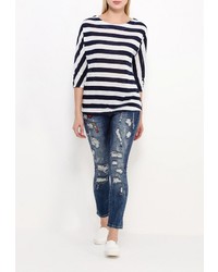 Женская разноцветная футболка с длинным рукавом от Sweewe