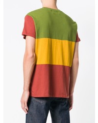 Мужская разноцветная футболка с круглым вырезом в горизонтальную полоску от Levi's Vintage Clothing