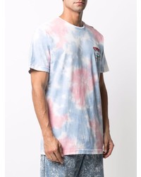 Мужская разноцветная футболка с круглым вырезом с принтом тай-дай от RIPNDIP