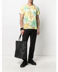 Мужская разноцветная футболка с круглым вырезом с принтом тай-дай от Htc Los Angeles