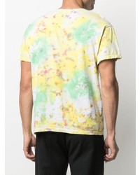 Мужская разноцветная футболка с круглым вырезом с принтом тай-дай от Htc Los Angeles