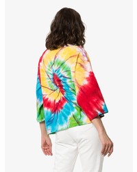 Женская разноцветная футболка с круглым вырезом с принтом тай-дай от R13