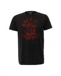 Мужская разноцветная футболка с круглым вырезом с принтом от Denim &amp; Supply Ralph Lauren
