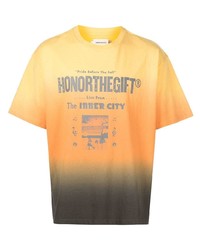 Мужская разноцветная футболка с круглым вырезом с принтом от HONOR THE GIFT