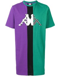 Мужская разноцветная футболка с круглым вырезом с принтом от Kappa