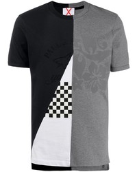 Мужская разноцветная футболка с круглым вырезом с принтом от Paul & Shark