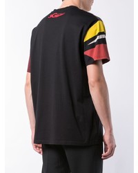 Мужская разноцветная футболка с круглым вырезом с принтом от Givenchy