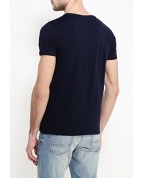 Мужская разноцветная футболка с круглым вырезом с принтом от SPRINGFIELD