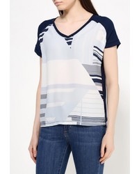 Женская разноцветная футболка с круглым вырезом от Baon