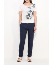 Женская разноцветная футболка с круглым вырезом от Baon